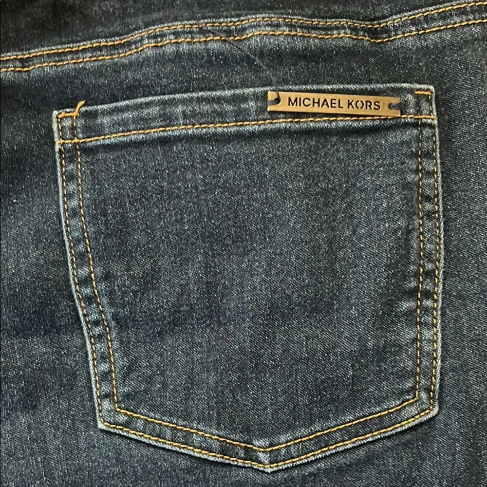 Michael Kors Blue Ankle & Cropped Jeans - Picture 4 of 5